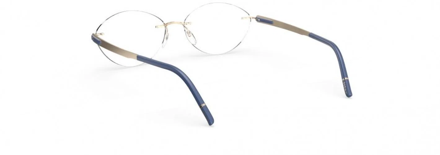 Silhouette Blend Chassis Rimless 5555 Eyeglasses - view 10